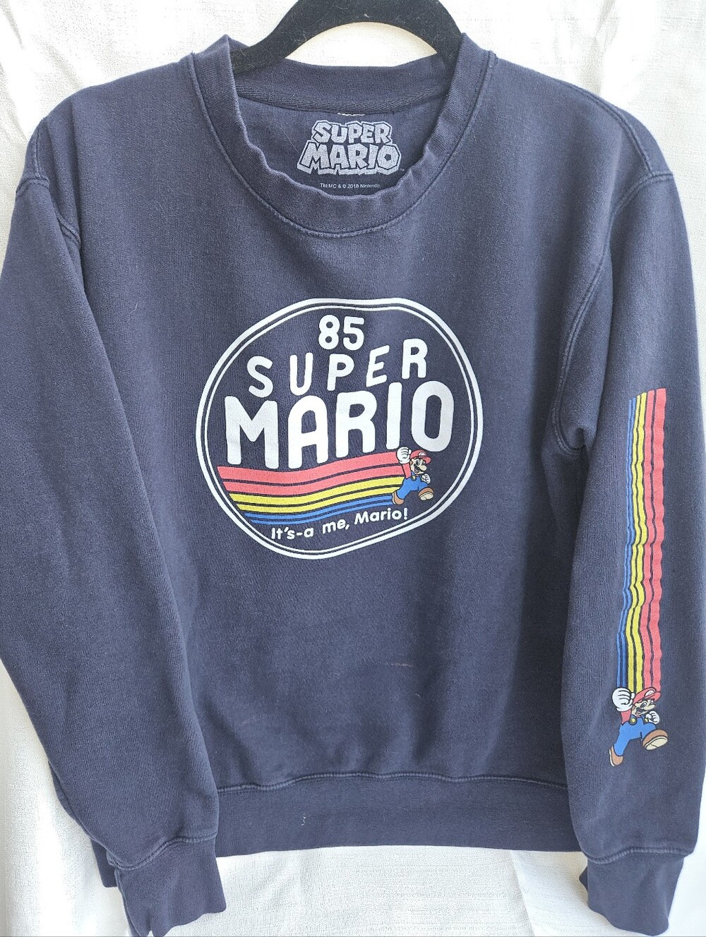Super Mario Sweatshirt Nintendo